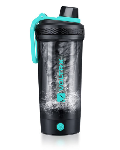 VOLTRX Bottiglia shaker, frullatore elettrico per frullati proteici ricaricabile USB C, tazze shaker per frullati proteici e frullati sostitutivi dei pasti, senza BPA, in Tritan