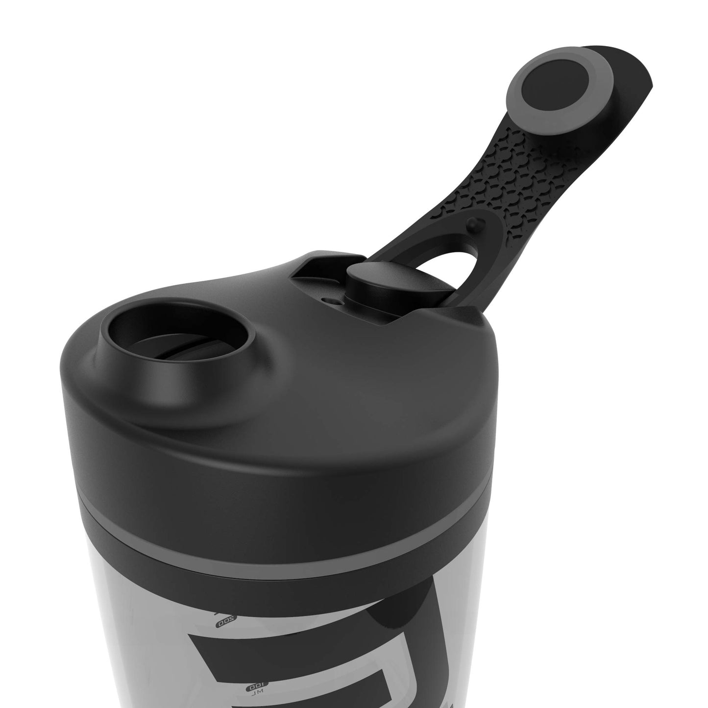 Promixx Bottiglia Originale Shaker - Alimentato a Batteria per Frullati di Proteine Lisci - Senza BPA, Tazza da 600ml (Bianco)