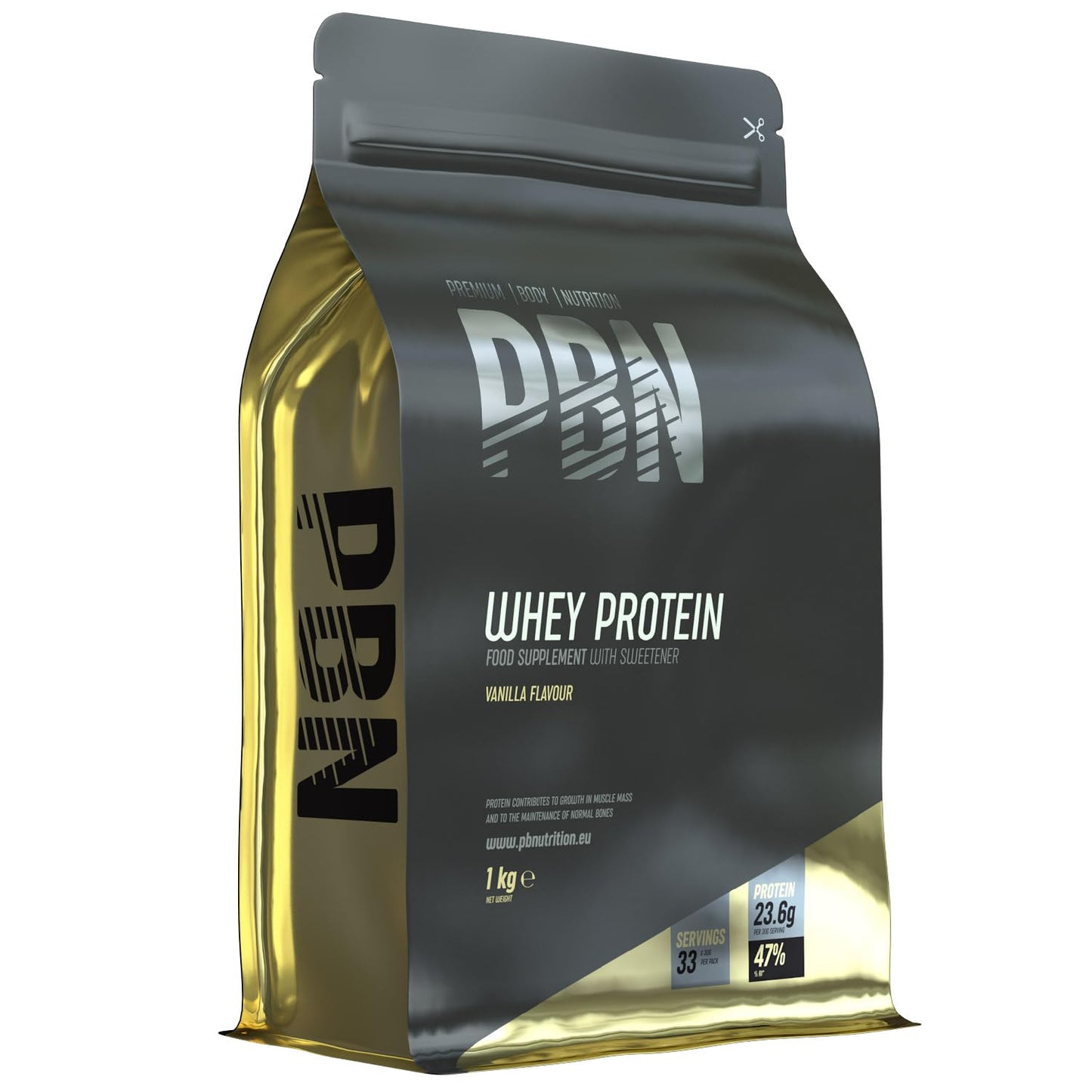 Premium Body Nutrition Siero di Latte in Polvere, 1 kg (Pacco da 1), Sapore di Cioccolato, Gusto Ottimizzato