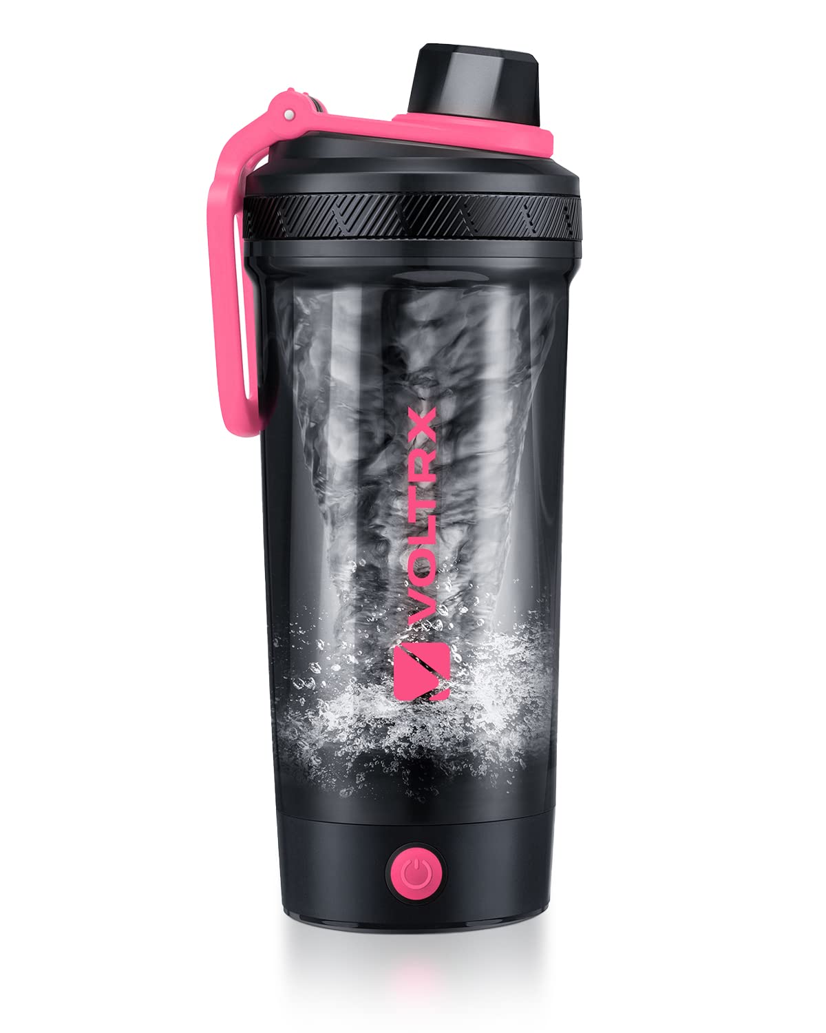 VOLTRX Bottiglia shaker, frullatore elettrico per frullati proteici ricaricabile USB C, tazze shaker per frullati proteici e frullati sostitutivi dei pasti, senza BPA, in Tritan