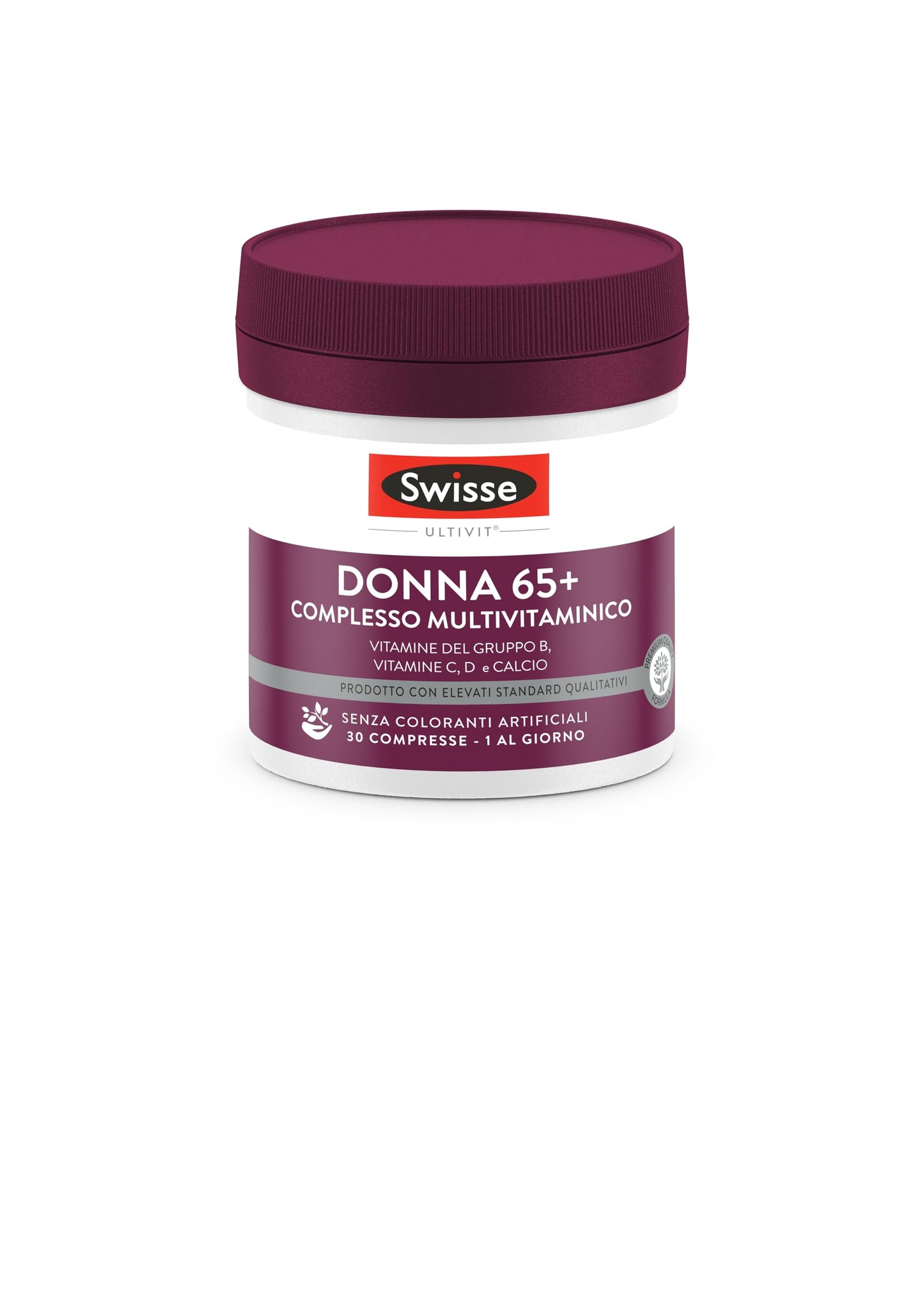 Swisse Donna Complesso Multivitaminico - 60 Compresse - Integratore multivitaminico per donna con vitamine, minerali ed erbe naturali