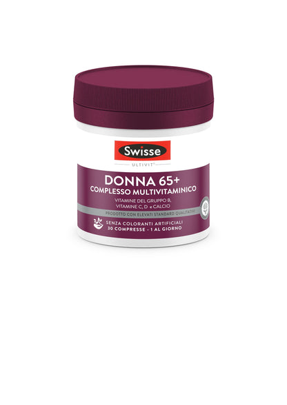 Swisse Donna Complesso Multivitaminico - 60 Compresse - Integratore multivitaminico per donna con vitamine, minerali ed erbe naturali