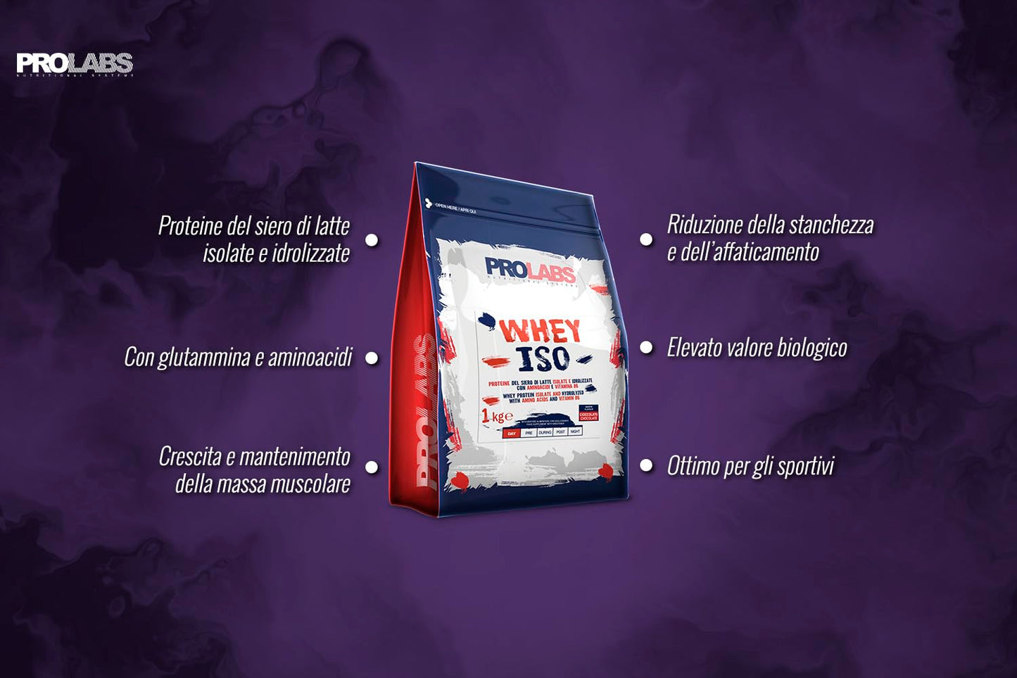 ProLabs - WHEY ISO - 1Kg Cioccolato