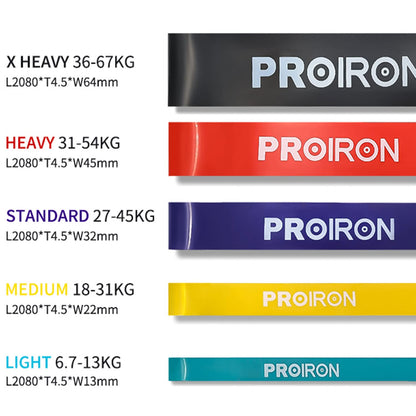 PROIRON Bande di Resistenza - Pull UP Bande - Bande Elastiche Fitness, Loop Bands Corpo Stretching, Powerlifting, Resistenza di Addestramento