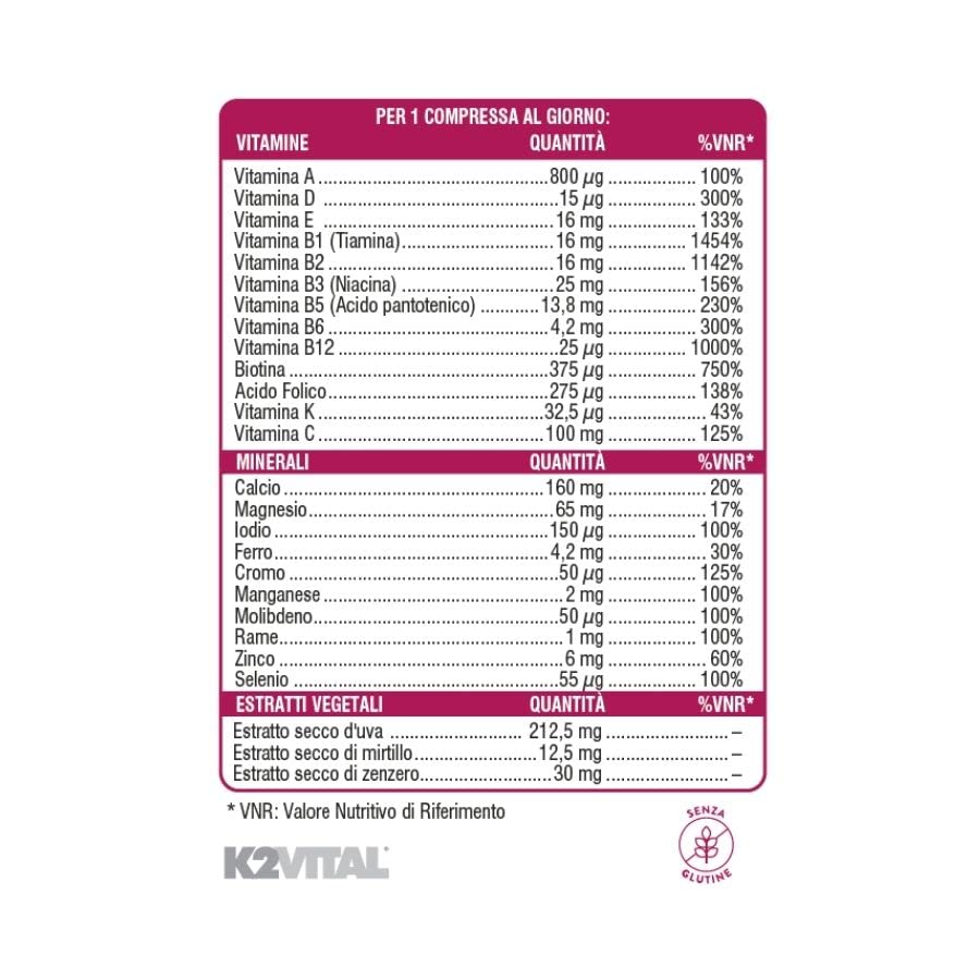 Swisse Donna Complesso Multivitaminico - 60 Compresse - Integratore multivitaminico per donna con vitamine, minerali ed erbe naturali