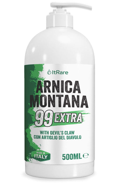 Arnica Montana Extra 99-100ml Arnica per Cavalli uso umano - - Pomata con Artiglio del Diavolo - Muscolare Gel Forte