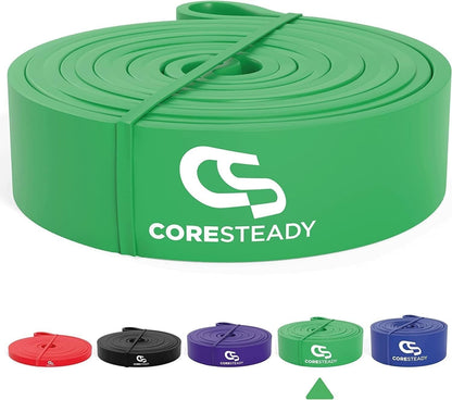 Coresteady Elastico Trazioni I Elastico Fitness per Trazioni alla Sbarra Assistite I Elastici per Palestra I Powerlifiting & Calisthenics I Allenamento per Uomini e Donne