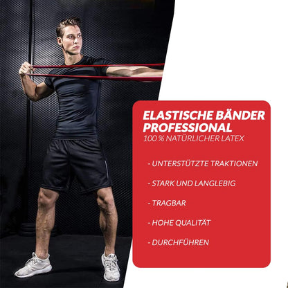 LISTHEN Elastici Rigidi per Trazioni Muscle Up e Fitness, Bande Rigide per Riabilitazione Muscolare Stretching e Yoga, Fasce Elastiche per l'Allenamento