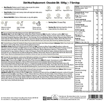 Protein Works - Sostituto Del Pasto Dietetico | Supporta la Perdita di Peso | Sazietà di Lunga Durata | Alto Contenuto di Proteine | 14 Servings | Banana Vellutata | 1kg