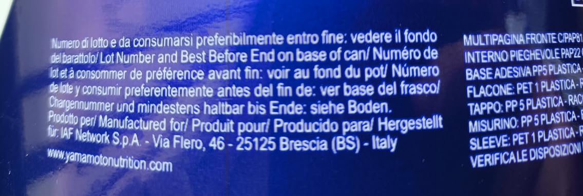 Yamamotò Ultra Casein Complex 2000 g - caseina micellare- Proteine siero del latte a letto rilascio. Ideale come spuntino notturno (2000 gr, ciocolato)