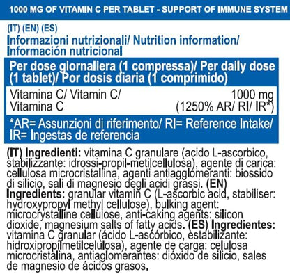 Vitamin C 1000mg 90 compresse