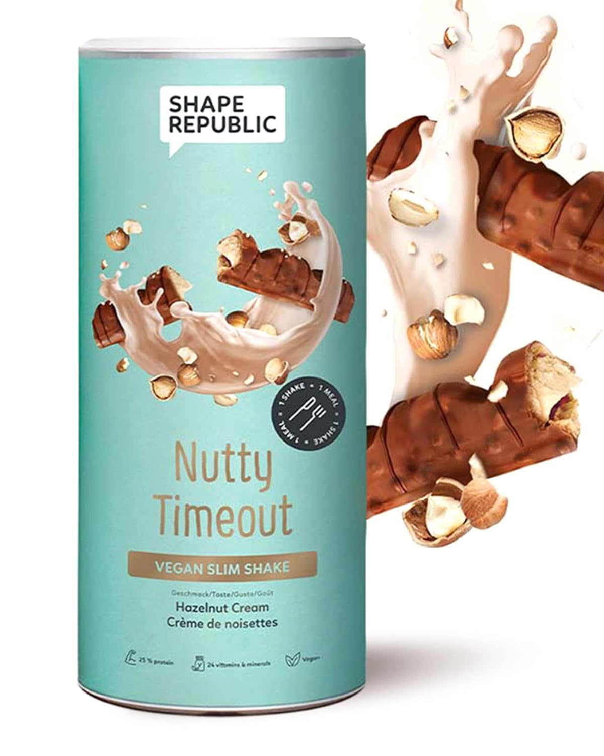 Shape Republic Gelato al pistacchio - sostituto del pasto frullato - ricco di proteine - Contiene 24 vitamine e minerali - Frullati dietetici per dimagrire