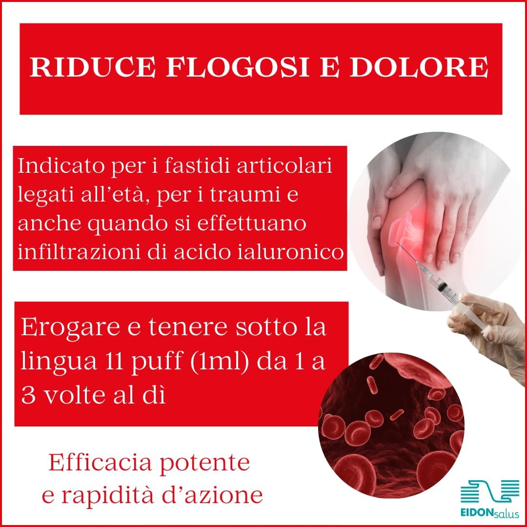 Integratore per articolazioni, ossa e muscoli. Novità assoluta. Acido ialuronico. Concentrazione Max. Vitamina D3. Per le prestazioni degli sportivi e per i fastidi legati all’età. Sublinguale.