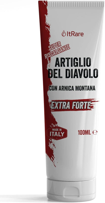 ItRare 100ml - Pomata Artiglio del diavolo forte | Gel con Arnica Montana | Crema