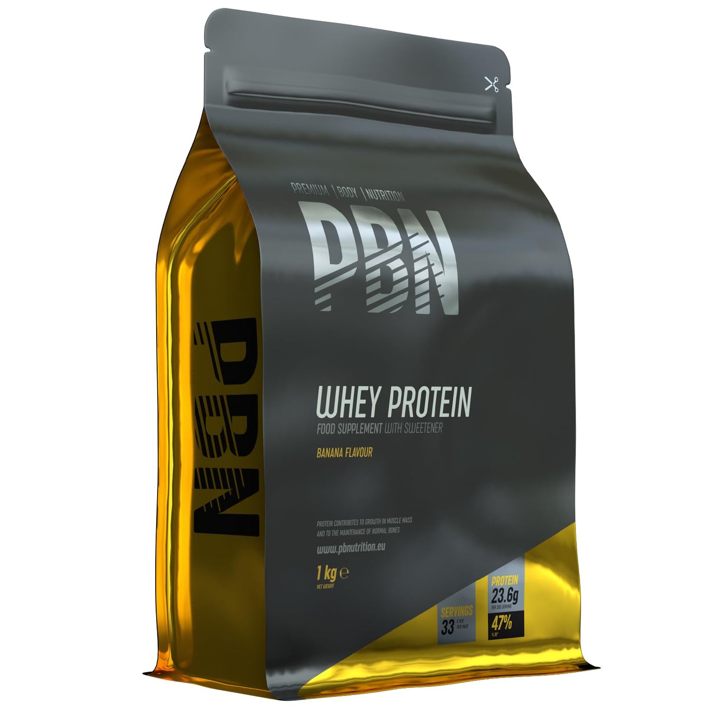 Premium Body Nutrition Siero di Latte in Polvere, 1 kg (Pacco da 1), Sapore di Cioccolato, Gusto Ottimizzato