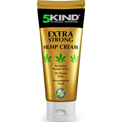 5kind crema canapa extra forte 100 ml - Crema Muscolare Idratante e Ricca Di Estratti Naturali. Calma Piedi, Spalle e Ginocchia