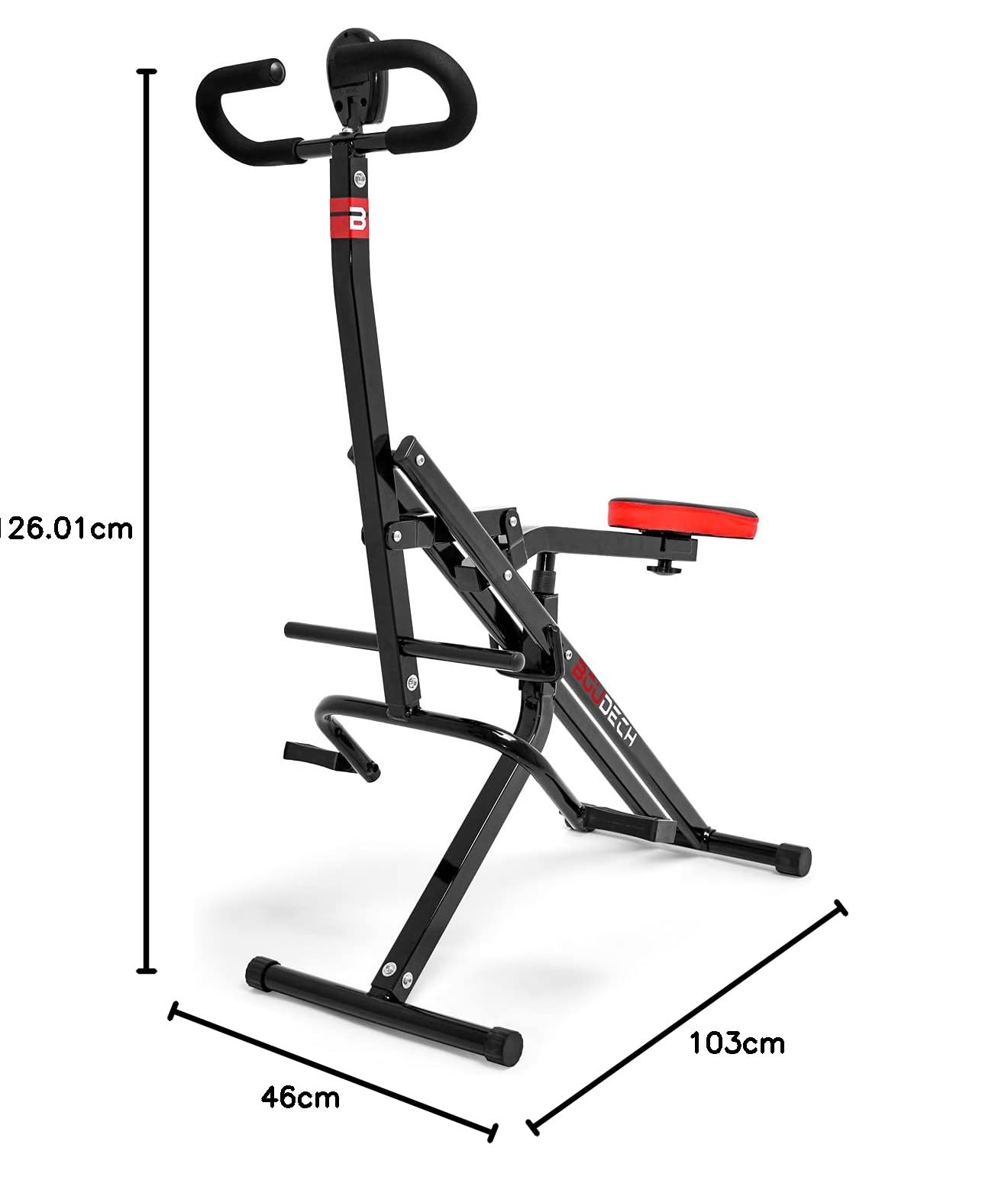 Boudech Body Total Crunch Palestra Panca Power Braccia Glutei Fitness Incluso Il Display