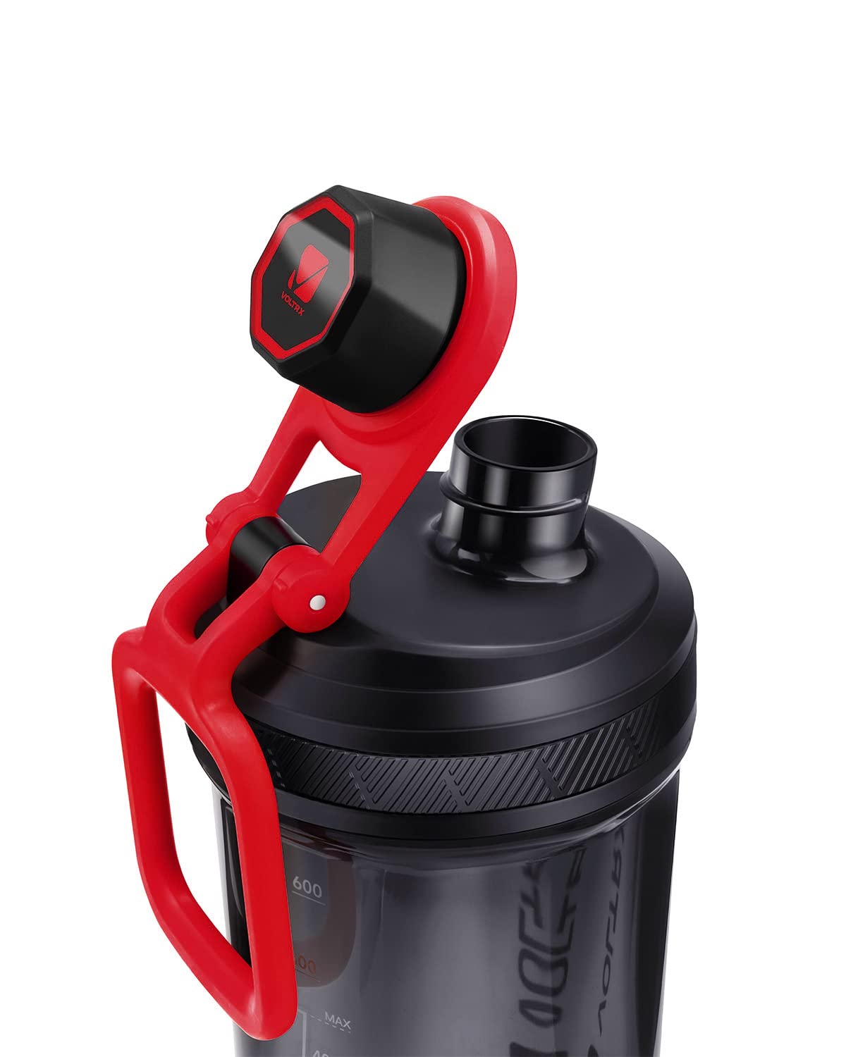 VOLTRX Bottiglia shaker, frullatore elettrico per frullati proteici ricaricabile USB C, tazze shaker per frullati proteici e frullati sostitutivi dei pasti, senza BPA, in Tritan