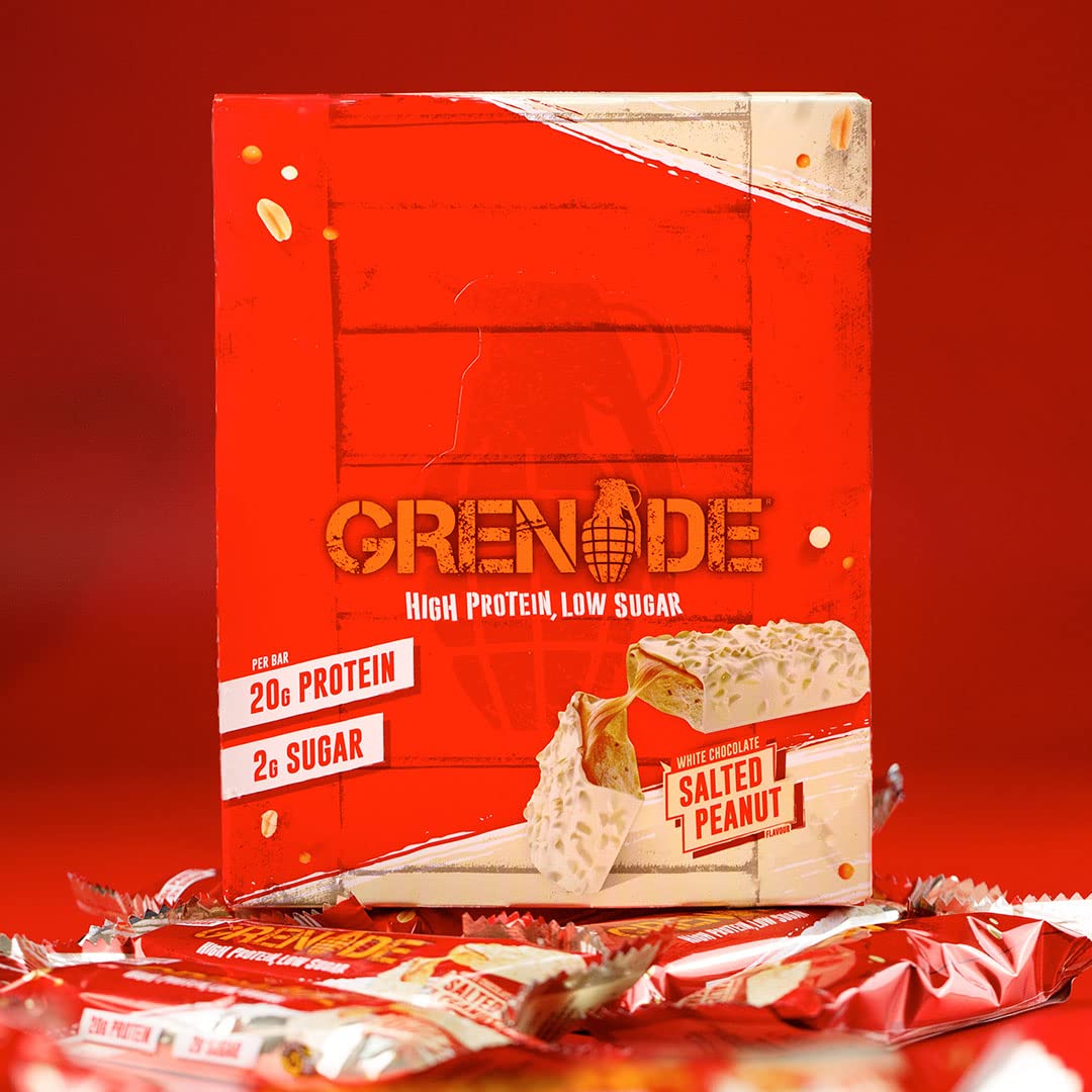 Grenade Barretta Proteica a Basso Contenuto di Carboidrati - Lemon Cheesecake, 12 x 60 g