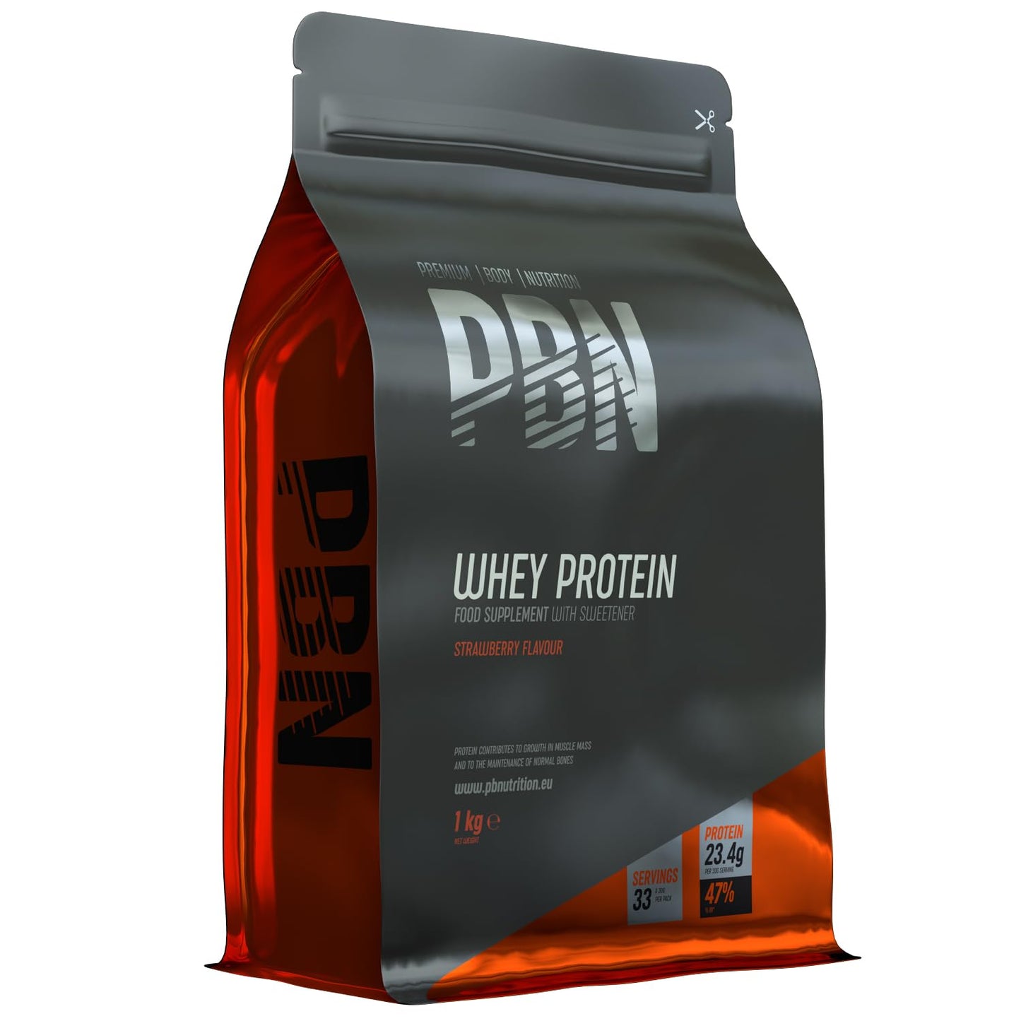 Premium Body Nutrition Siero di Latte in Polvere, 1 kg (Pacco da 1), Sapore di Cioccolato, Gusto Ottimizzato