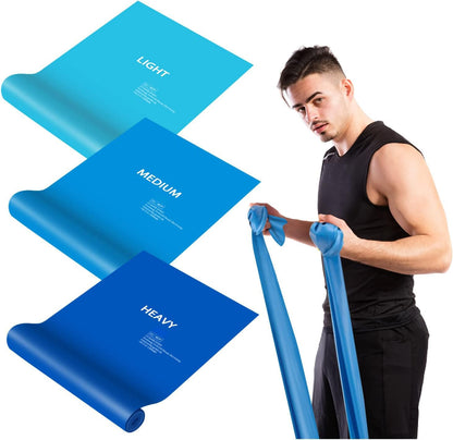 Elastici Palestra, Bande Elastiche Fitness Resistance Band Elastici Fisioterapia Esercizi Yoga, Pilates, Schiena Stretching, Sviluppo Muscolare,Casa, Palestra1.8-2.0M