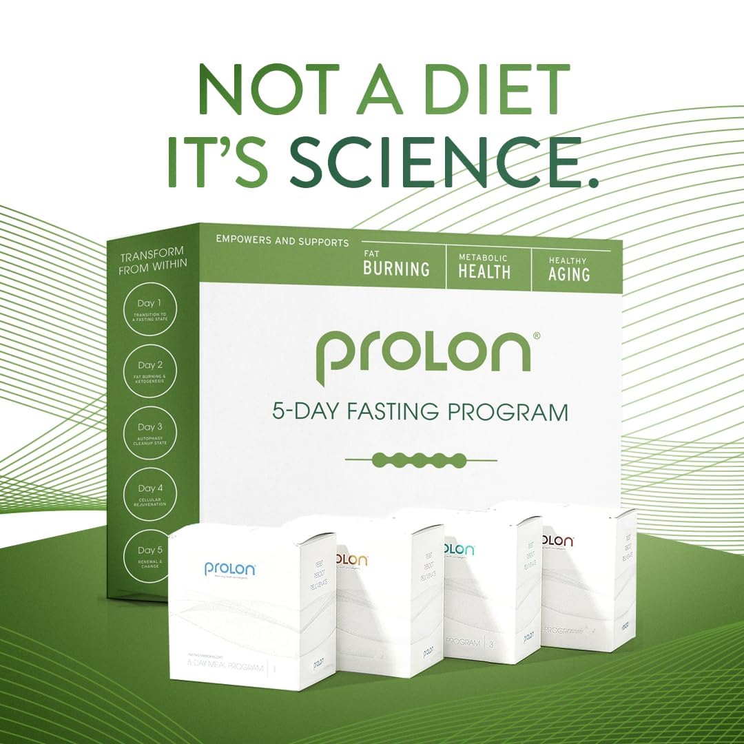 ProLon – Kit Dieta Mima Digiuno – Programma Nutrizionale di 5 Giorni – Prof. Valter Longo – Autofagia - Made in Italy – Varietà 4 (Piselli, Ceci, Lenticchie, Peperoni)