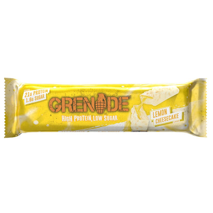 Grenade Barretta Proteica a Basso Contenuto di Carboidrati - Lemon Cheesecake, 12 x 60 g