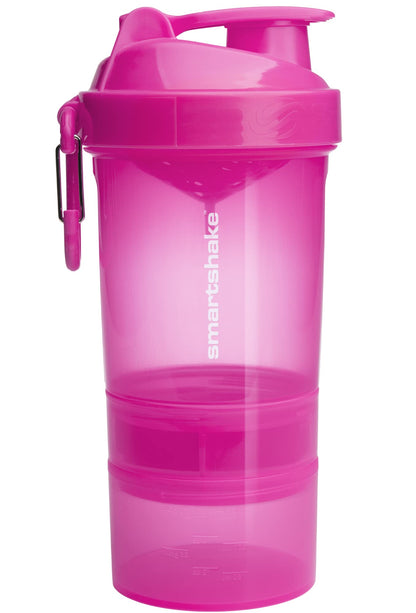 SmartShake Original2Go Shaker per Cibo e Bevande nutrizionali, Gunsmoke Black, Taglia Unica