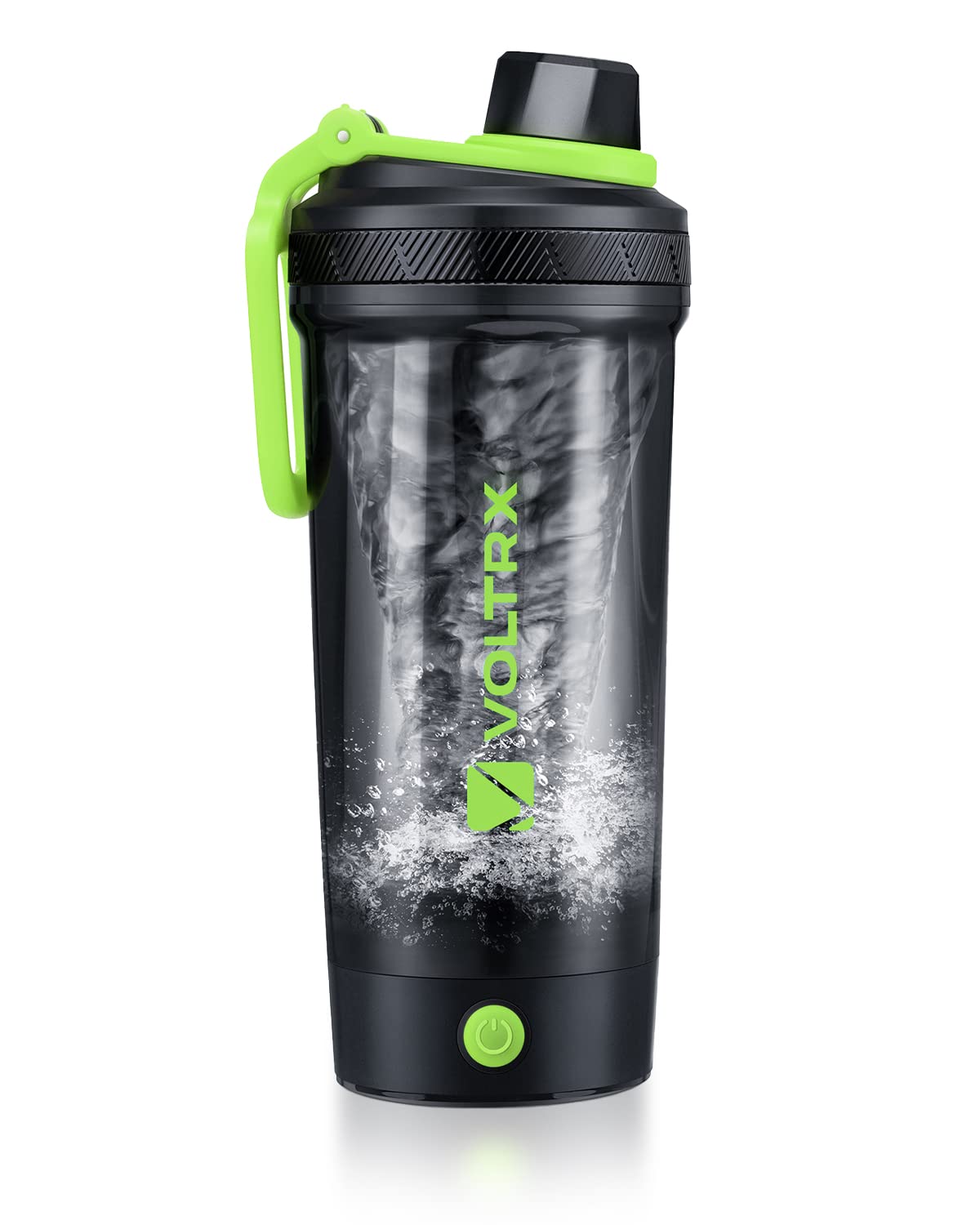 VOLTRX Bottiglia shaker, frullatore elettrico per frullati proteici ricaricabile USB C, tazze shaker per frullati proteici e frullati sostitutivi dei pasti, senza BPA, in Tritan