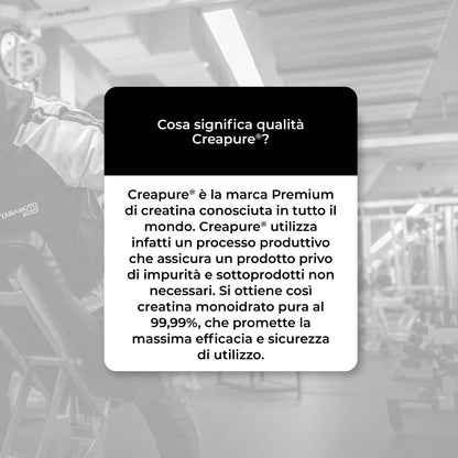 Creatine PRO Creapure© Quality integratore alimentare di creatina monoidrato qualità Creapure 150 compresse