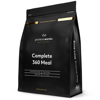 Pasto Completo 360 | Pasto Completo Equilibrato | Pasto Rapido E Conveniente | THE PROTEIN WORKS | Doppio Cioccolato al Latte | 500g