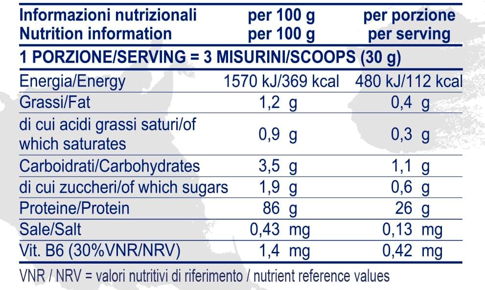 PROLABS PRIME CASEIN - 1 Kg - Vaniglia - Integratore alimentare di proteine del latte- Purissime caseine micellari - Crescita e mantenimento della massa muscolare