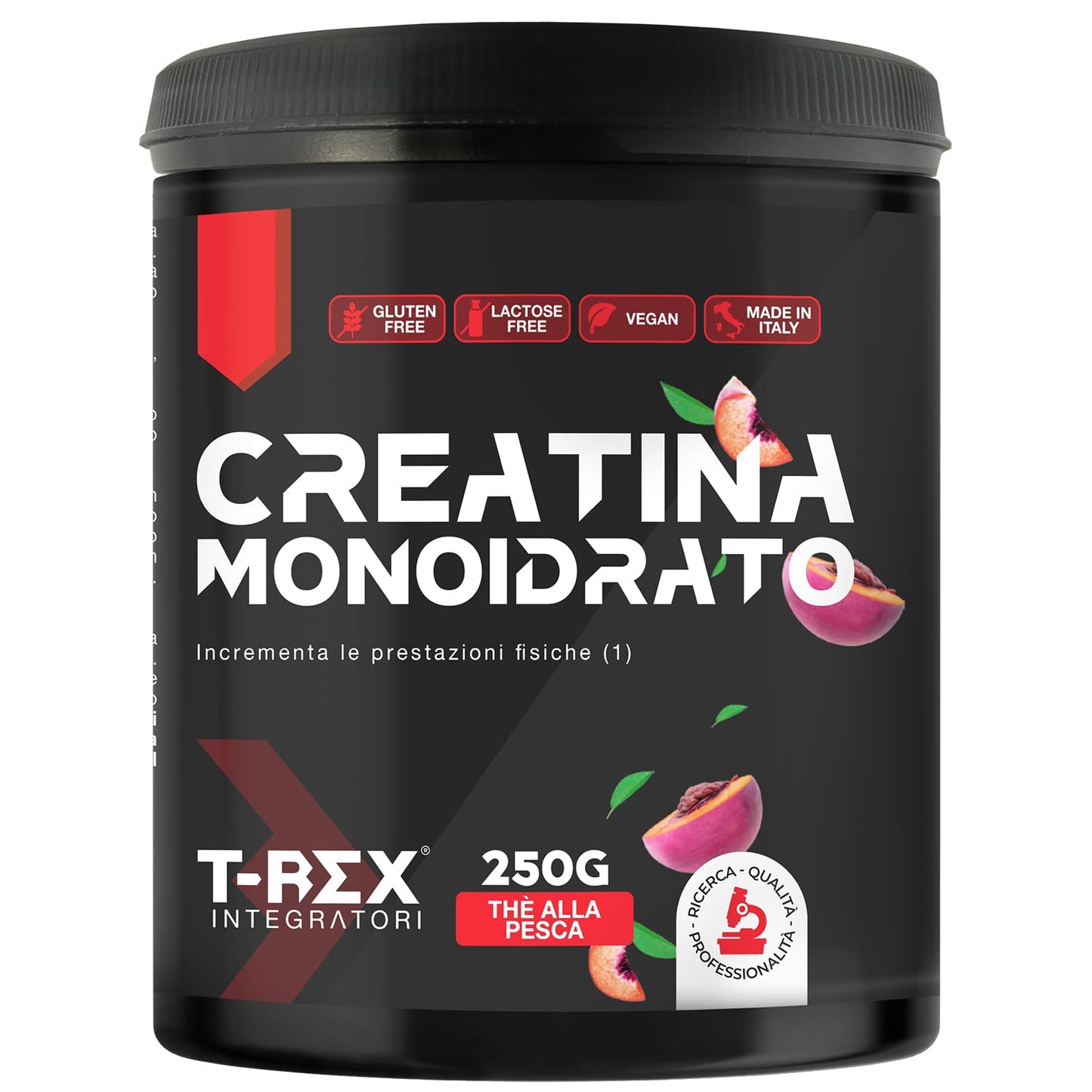 T-Rex Integratori Creatina Micronizzata Monoidrata 100 compresse da 1300mg - Integratore alimentare per massa muscolare e boost energetico pre workout