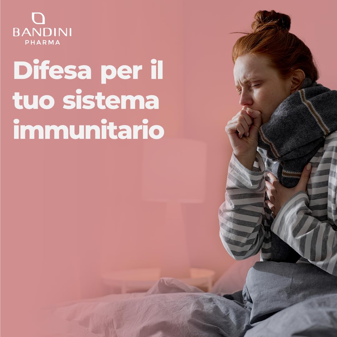 Bandini® LATTOFERRINA 200 Immuno - 200 MG di Lactoferrina per CAPSULA (60 capsule) – Integratore alimentare ad alto dosaggio con Vitamina C - Antiossidante naturale per il Sistema Immunitario