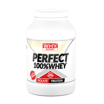 WHY SPORT PERFECT 100% WHEY - Proteine Whey - Proteine Isolate - Proteine in Polvere con Aminoacidi Essenziali per la Massa Muscolare - Gusto Cioccolato al Latte - 900 gr