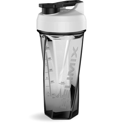 HELIMIX 1,5 Vortex Blender Shaker bottiglia contiene fino a 828 ml | Nessuna palla o frusta | Prodotto negli Stati Uniti | Portatile pre allenamento Proteine del siero di latte shaker tazza | Mescola