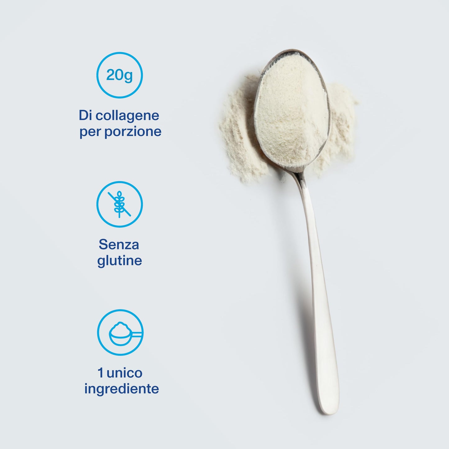 Vital Proteins Collagen Peptides integratore alimentare a base di collagene, inodore e insapore, per il benessere di pelle, capelli e unghie, senza glutine, 20g di collagene per porzione, 587g