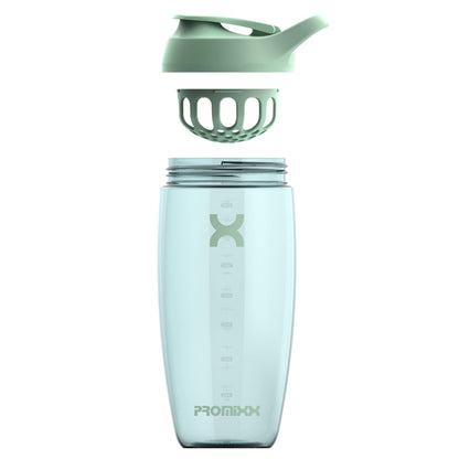 Promixx PURSUIT - Bottiglia shaker per proteine New Edition - Bottiglie per miscele di proteine e integratori - Bicchiere shaker per proteine facile da pulire e resistente, 700 ml