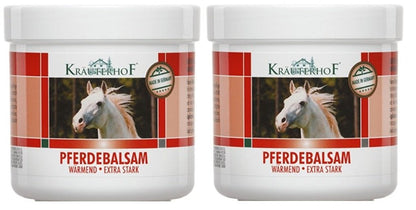 Kräuterhof Balsamo per cavalli riscaldante, extra forte, 500 ml, gel massaggiante