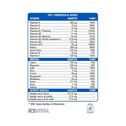 Swisse Multivitaminico Uomo 50+ - 30 Compresse - Integratore multivitaminico per uomo con vitamine, minerali ed erbe naturali