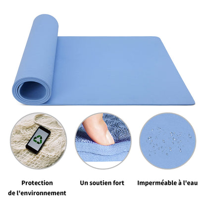 Good Nite Tappetino da ginnastica, yoga, fitness, antiscivolo, per allenamento, sport, turn, pilates, con tracolla, 183 x 61 x 0,6 cm