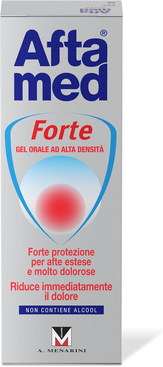 Aftamed Gel Forte indicato per Afte, Stomatiti Aftose, Lesioni del cavo orale - Tubetto da 8ml