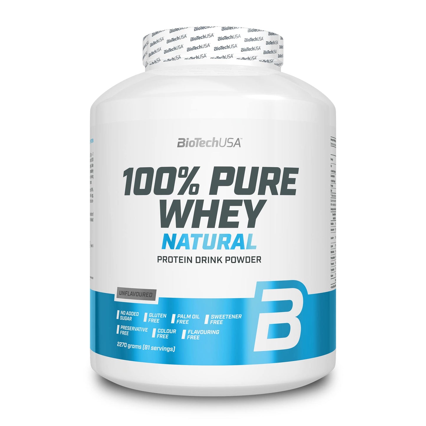 BioTechUSA 100% Pure Whey Complesso proteico del siero di latte con bromelina, aminoacidi, senza zuccheri aggiunti, senza olio di palma e con edulcorante, 1 kg, Cioccolato