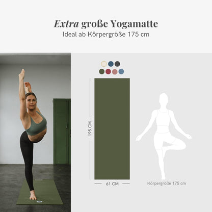 Lotuscrafts Tappetino Yoga Antiscivolo Professionale Mudra Studio XL - Materassino Yoga Antiscivolo per Principianti e Avanzati - Tappeto Yoga Professionale - Yoga Mat