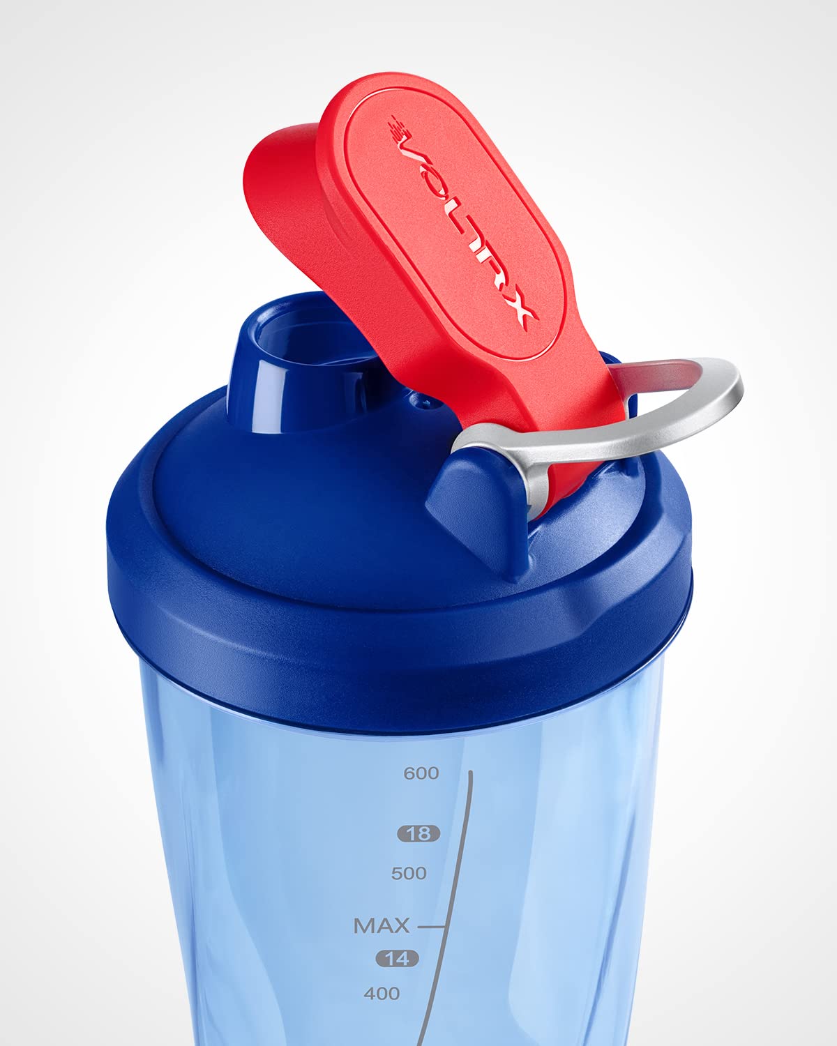 VOLTRX Shaker per Proteine Elettrico,600ml-Bottiglia Shaker Elettrica per Proteine,Shaker Elettrico Usb,Senza BPA,Shaker Elettrico per Proteine,Ricaricabile,Impermeabile,Shaker Elettrico Colorato