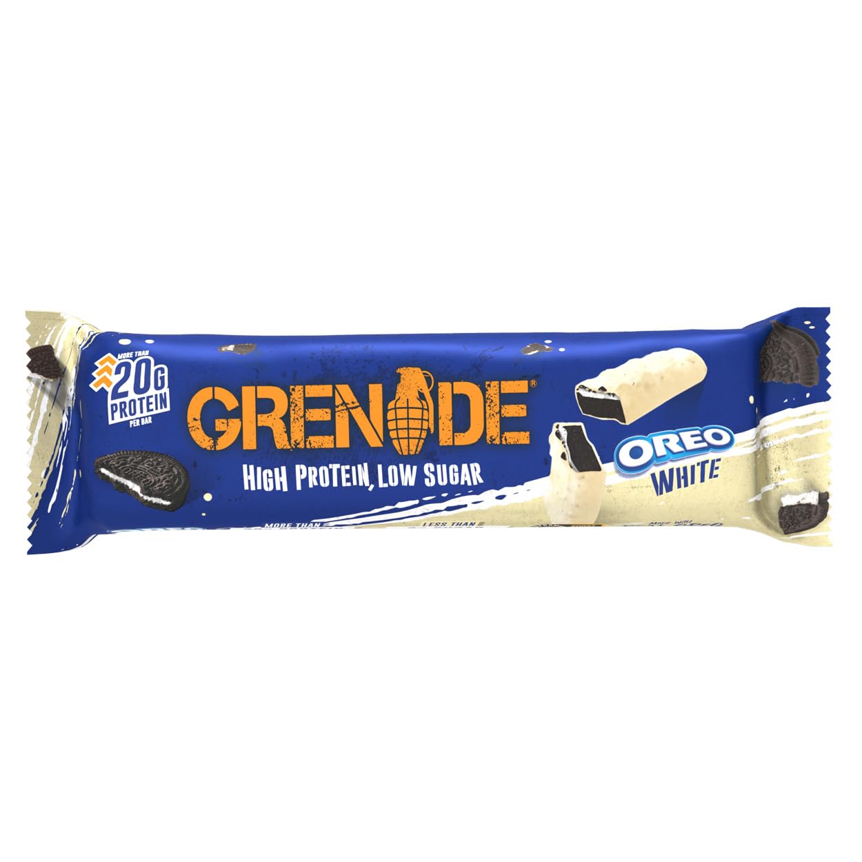 Grenade Barretta Proteica a Basso Contenuto di Carboidrati - Lemon Cheesecake, 12 x 60 g