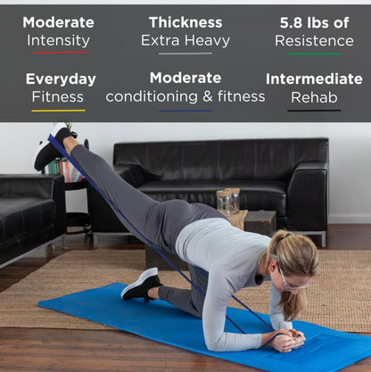 TheraBand professionale in lattice bande di resistenza per la parte superiore del corpo, parte inferiore del corpo, e Core esercitazione, fisioterapia, pilates, allenamento home-fitness inferiore e riabilitazione