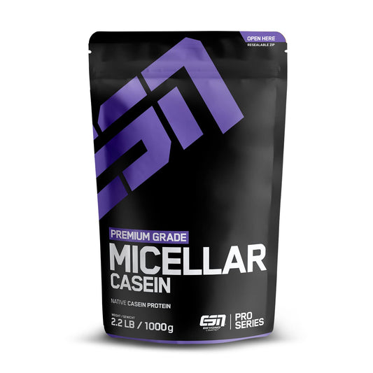 ESN Micellar Casein, Naturale, 1000g, Caseina in Polvere