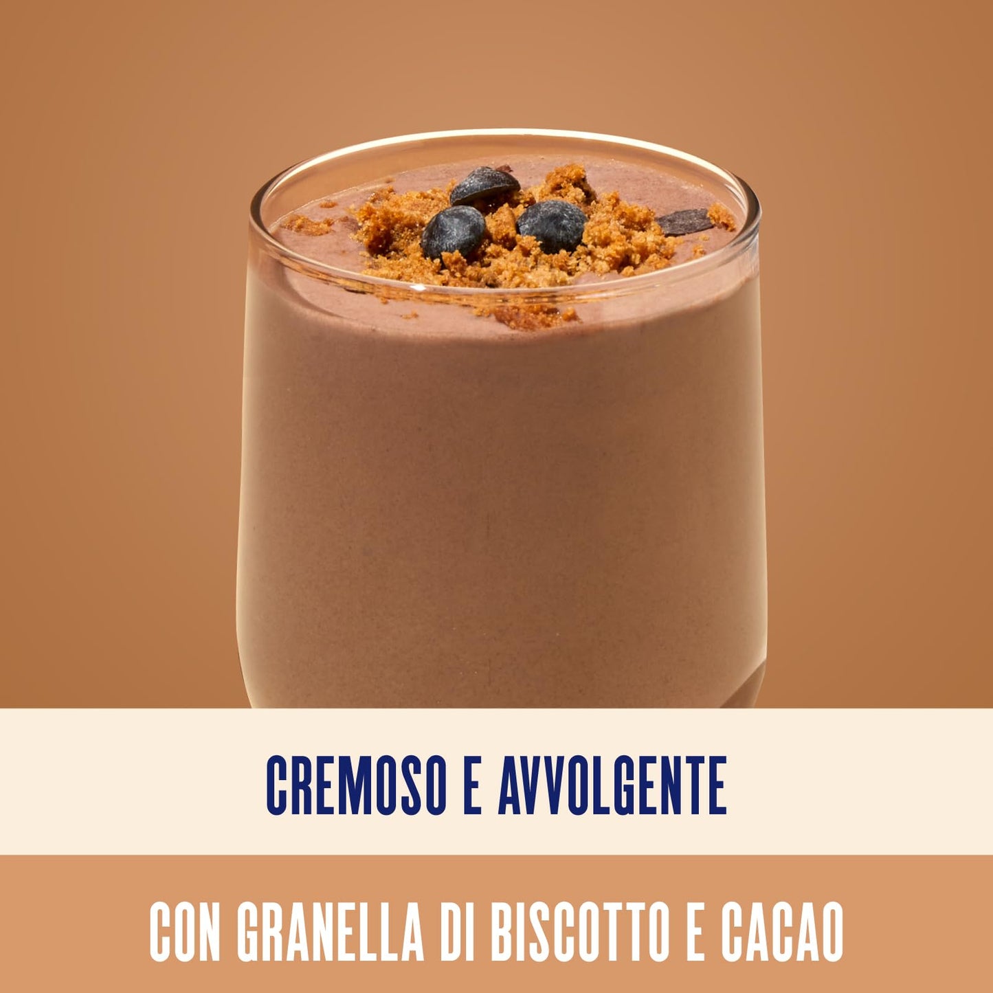 Enervit, Barattolo Smoothie al Mirtillo, Barattolo da 320 Grammi, Antiossidante, con Proteine di Pisello e Riso e Vitamina C, 100% Vegetale