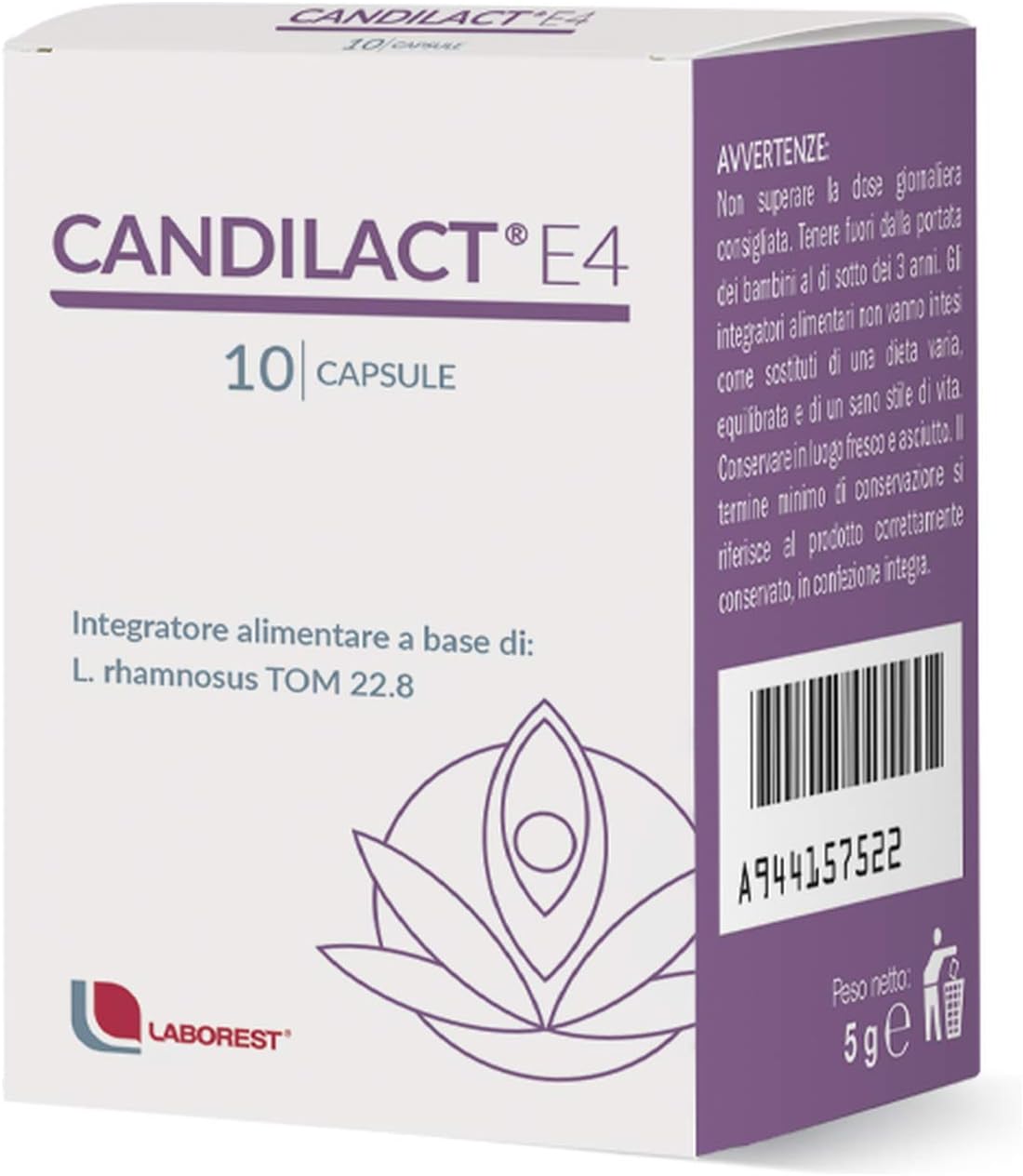 Candilact E4 10 capsule